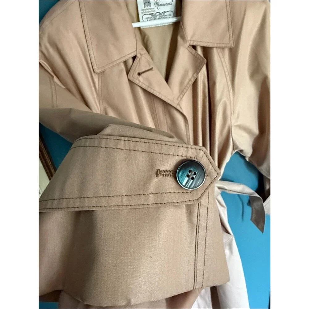 London Fog Beige Trench Coat